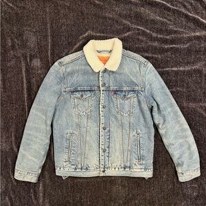 Levi’s Sherpa lined Denim Trucker Jacket